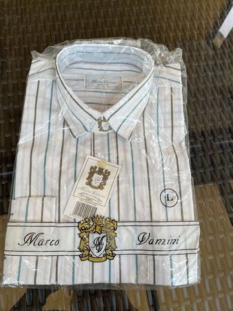 Neues Herren Hemd L Marco Vanzini