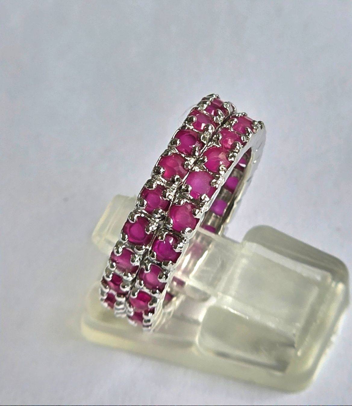 Anelli: Ring Silber Rubin Grösse 57 Neu – Nuovo (secondo la descrizione) da Zürich venduto da adriben 1