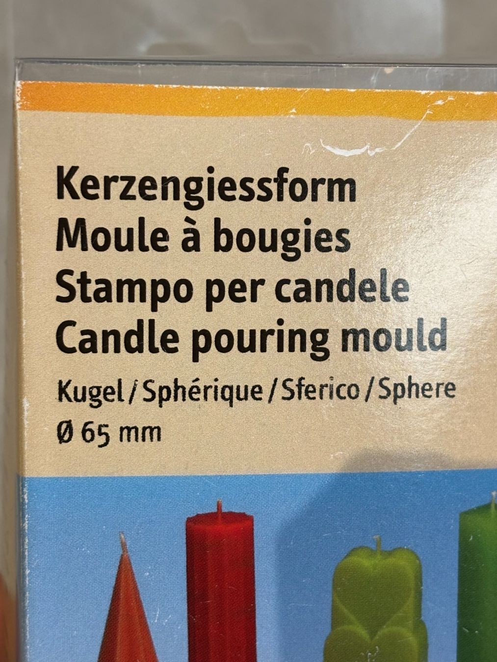 Backformen: DIY 2 moules à bougie neuf – Neu (gemäss Beschreibung) aus Salvenach von gwenwywar 1