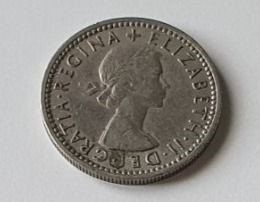 Tutti le monete: 6 Six Pence Grossbritanien 1954 – Nuovo (secondo la descrizione) da Kriens venduto da TSCH1 1