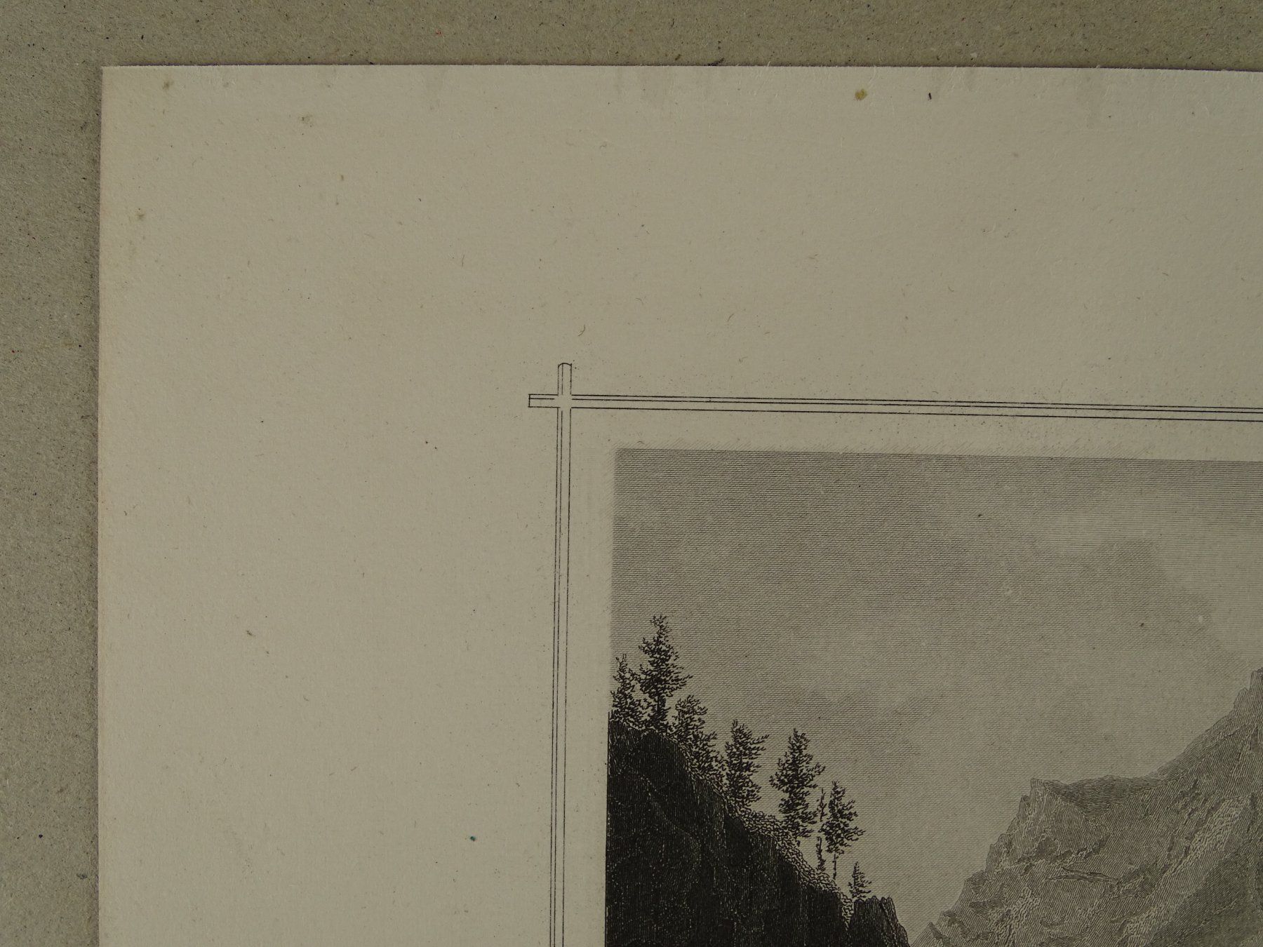 Incisioni: AMSTEG, STAHLSTICH NACH ROHBOCK 1870 – Usato da Grüningen venduto da Kartensammler 3