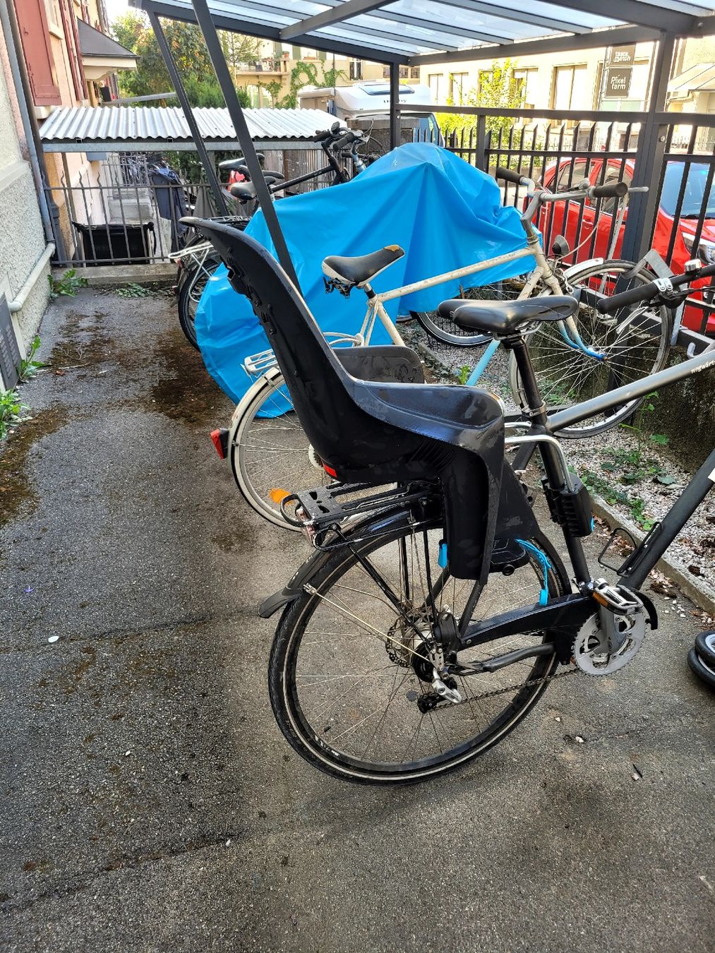 Seggiolini per auto: Kindersitz Fahrrad Thule – Usato da Bern venduto da MoeDoe 4