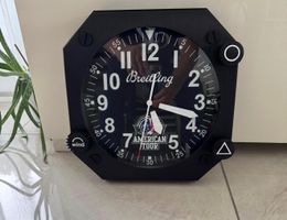Breitling Fliegeruhr American Tour Wanduhr