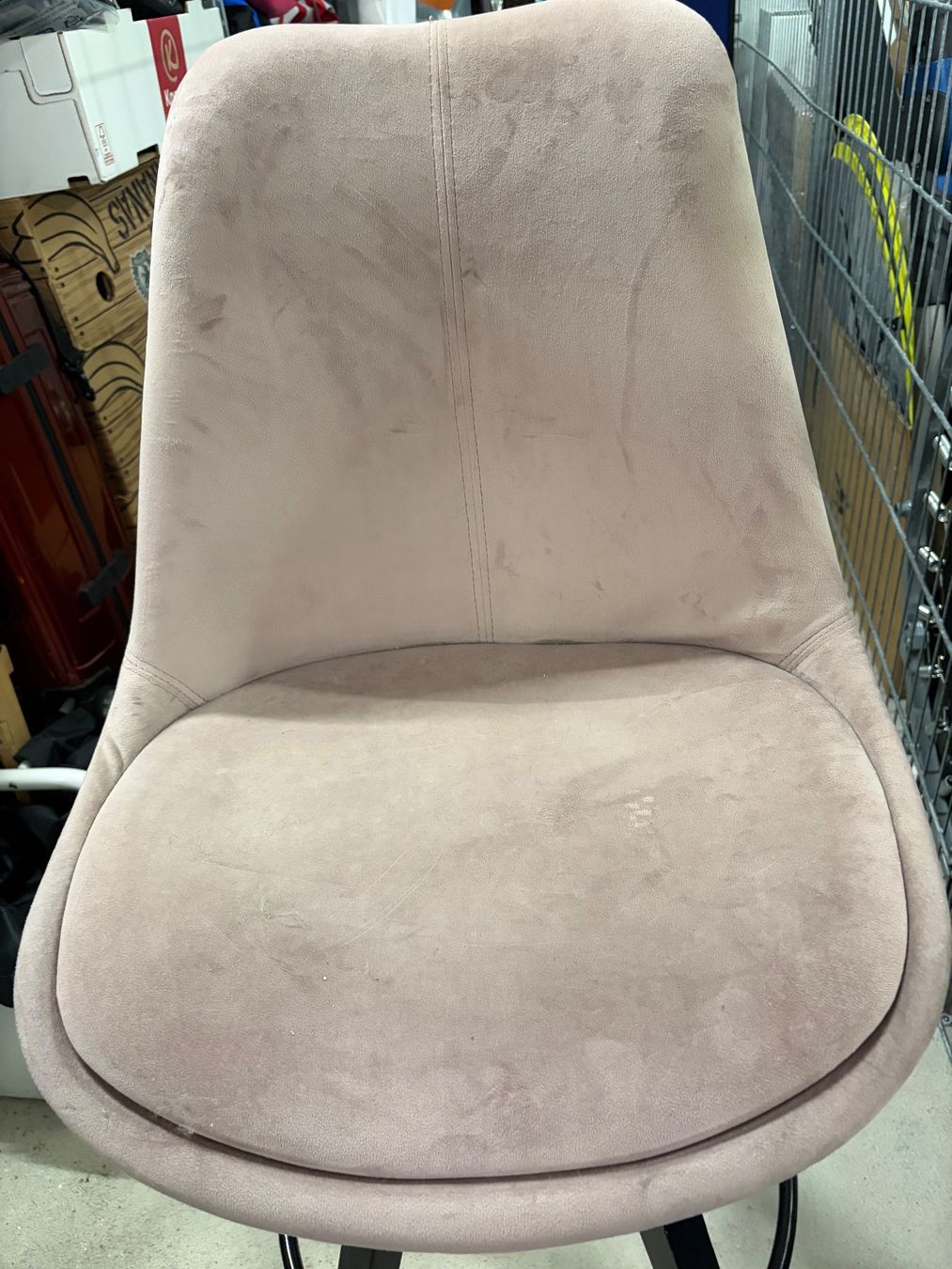 Hocker: Barhocker Hocker Samt Rosé – Gebraucht aus Glattpark (Opfikon) von Sid8787 1