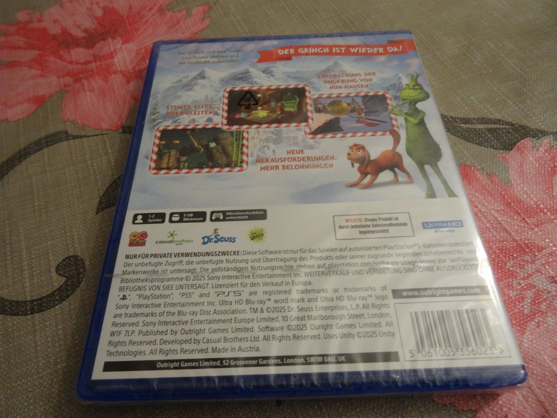 Sony Giochi: Der Grinch: Weihnachts-Abenteuer PS5 - NEUWARE – Nuovo e nell'imballaggio originale da Olten venduto da Disc-Ausverkauf 1
