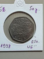 GB - 50 pence - 1998 - 25 ans UE