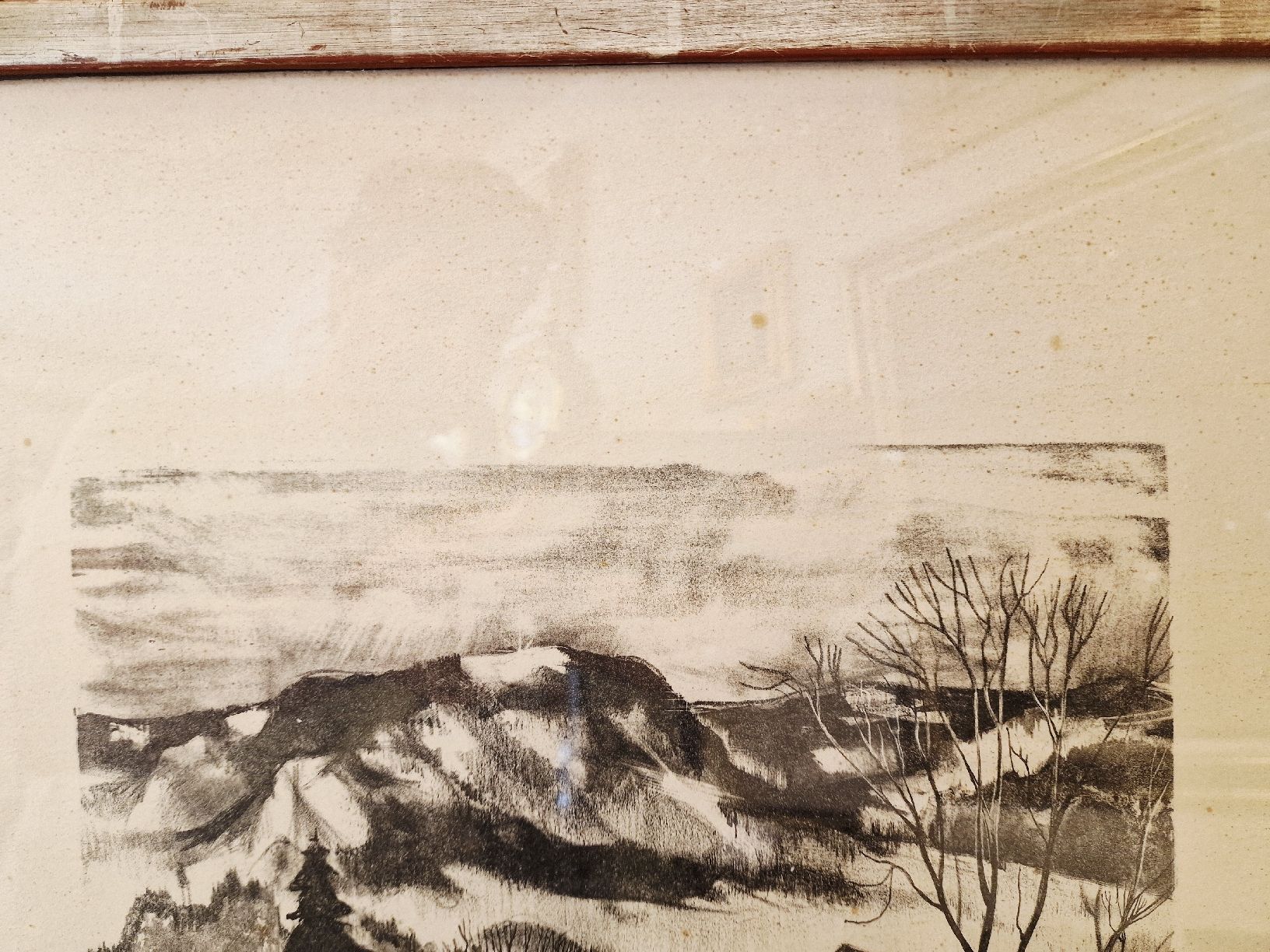 Arts picturaux & lithographies: Lithographie Winterlandschaft signiert 33/50 – D'occasion à BERN par Intarsia 4