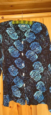 Damen Bluse  gr XXL  3/4 arm