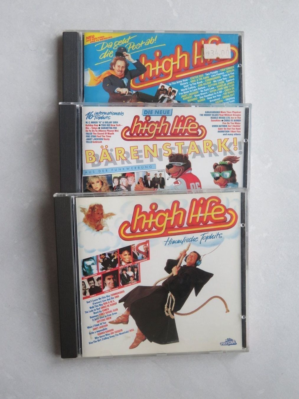CDs: 3 mix-CD's, high life – Gebraucht aus Lachen SZ von peace0