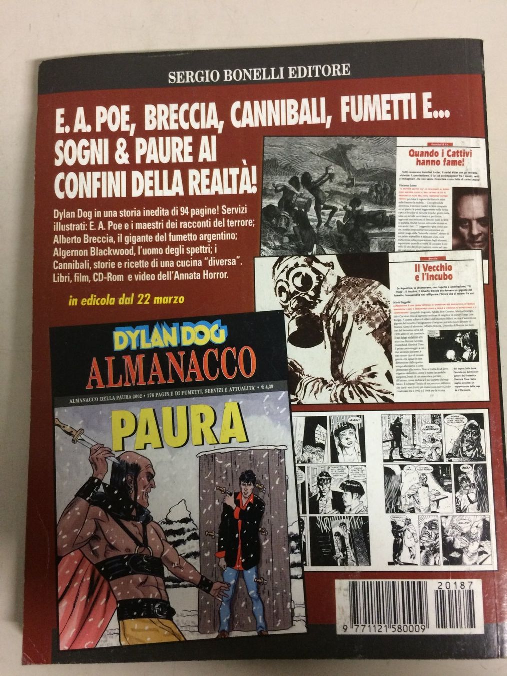 Fumetti: DYLAN DOG  # 187 AMORI PERDUTI Sergio Bonelli‪ 2002 – Usato da Vezia venduto da Aquarius_Age 1