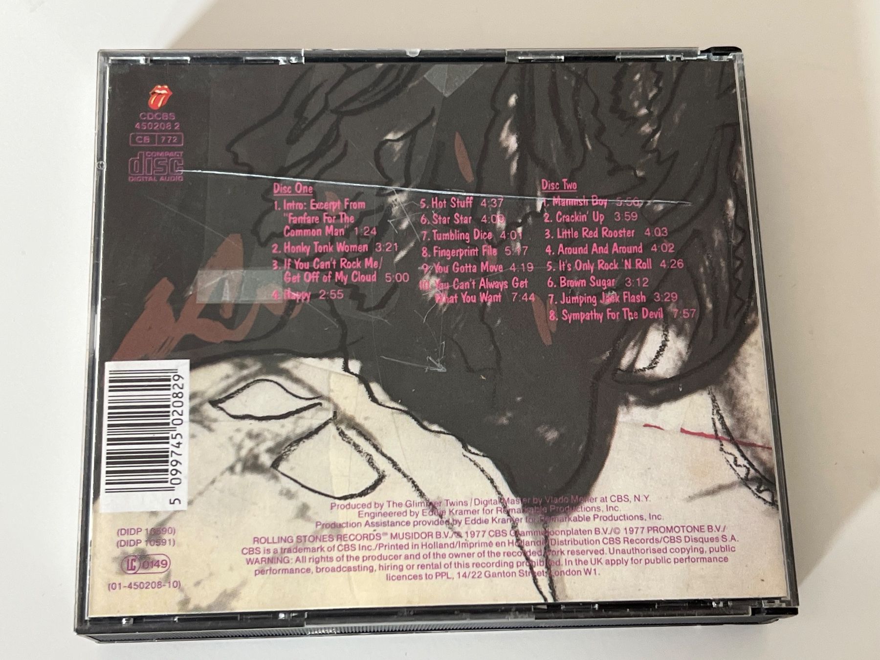 CD: Rolling Stones - Love You Live - CD Box – Usato da Altstätten SG venduto da sheamus 1