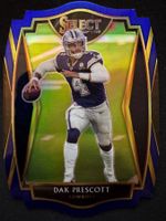 Panini Select Dak Prescott Blue Prizm Dallas Cowboys