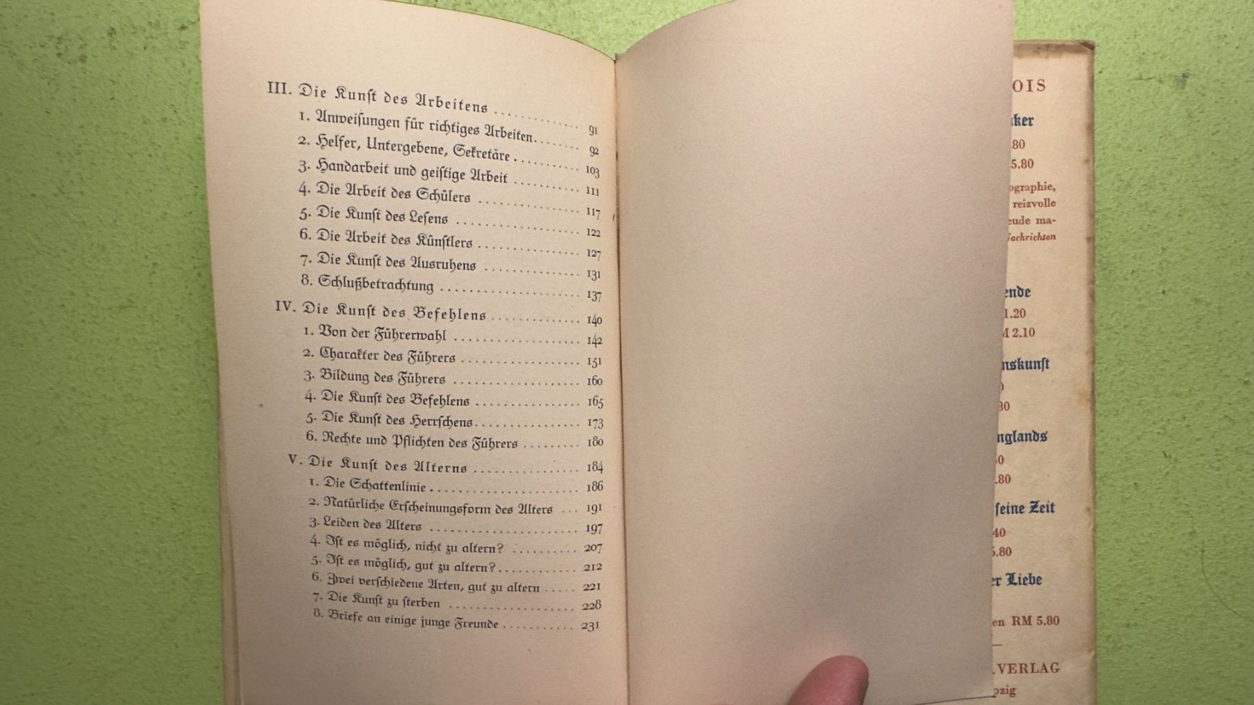Libri: André Maurois: Die Kunst zu leben – Usato da Zürich venduto da allp 8