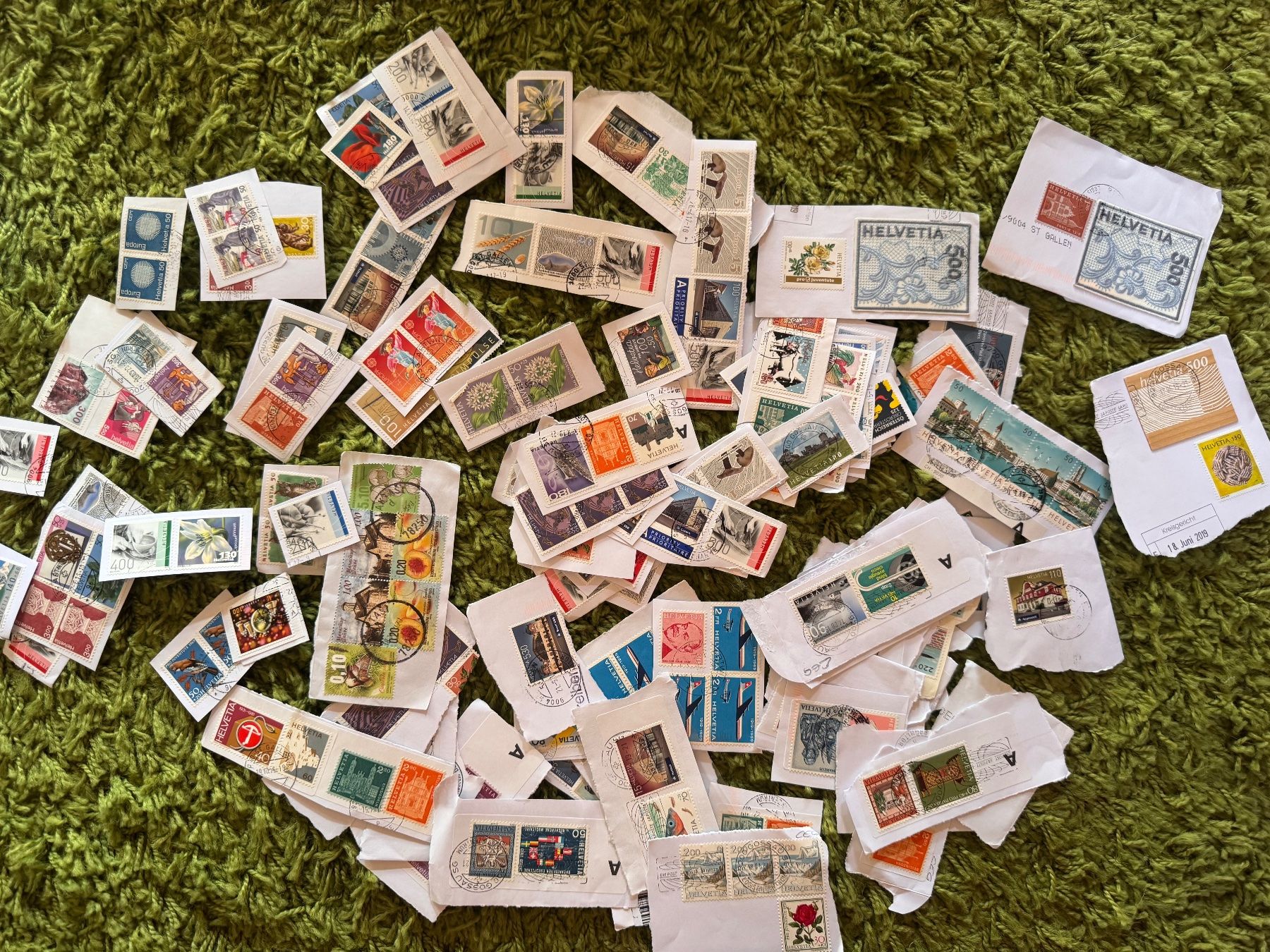Tous les timbres: Briefmarken – D'occasion à St. Gallen par Deane