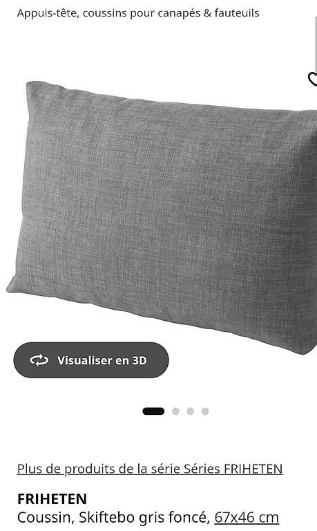 Divani: Coussin pour canapé Ikea Friheten – Usato da Mathod venduto da Pet-pet