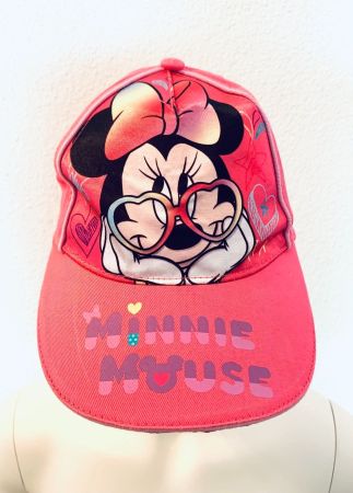 DISNEY MINNIE Cap Kappe Mütze pink 5-7 J