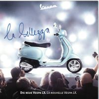 Vespa LX - die Neue - Originalprospekt im Topzustand