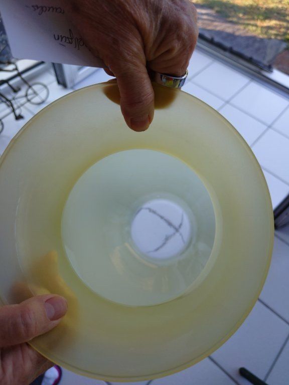 Vasi & Recipienti: Glas-Vase matt hellgrün 38.5cm – Usato da Winterberg ZH venduto da Laliv 4