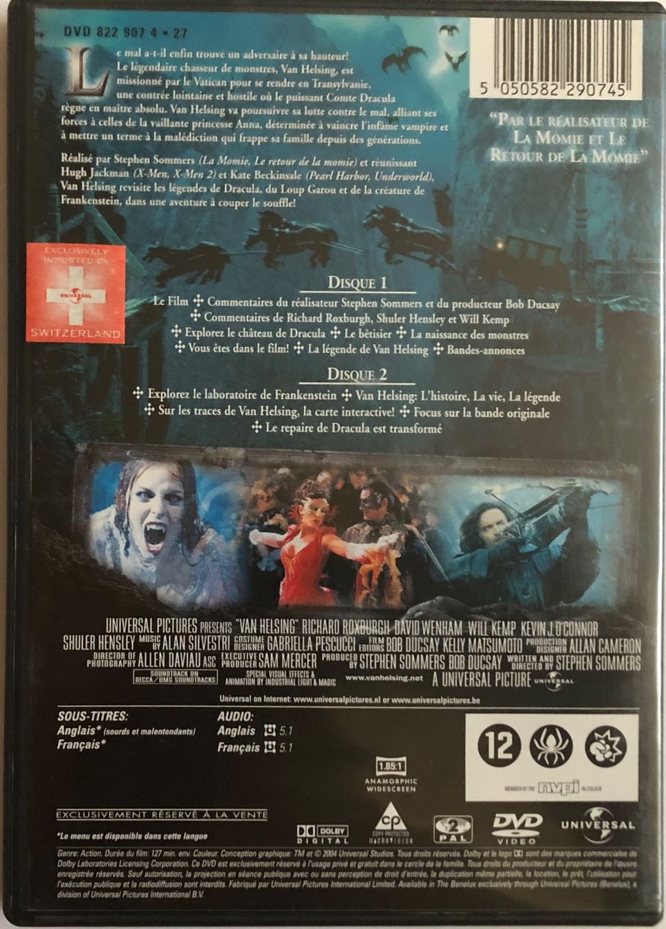 Alle DVDs: HUGH JACKMAN / KATE BECKINSALE - VAN HELSING – Gebraucht aus Poliez-Pittet von Newtown-Records 1