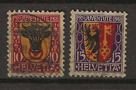 PJ018 - Pro Juventute 1918 obl.