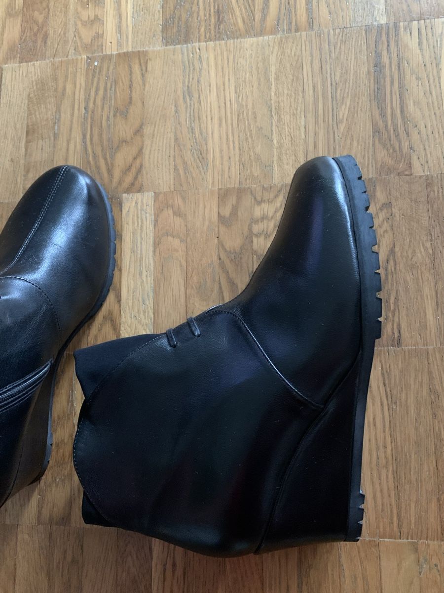 Scarpe da donna: Lammfell leder stiefel Thierry Rabotin – Nuovo (secondo la descrizione) da Zürich venduto da Nikuska32
