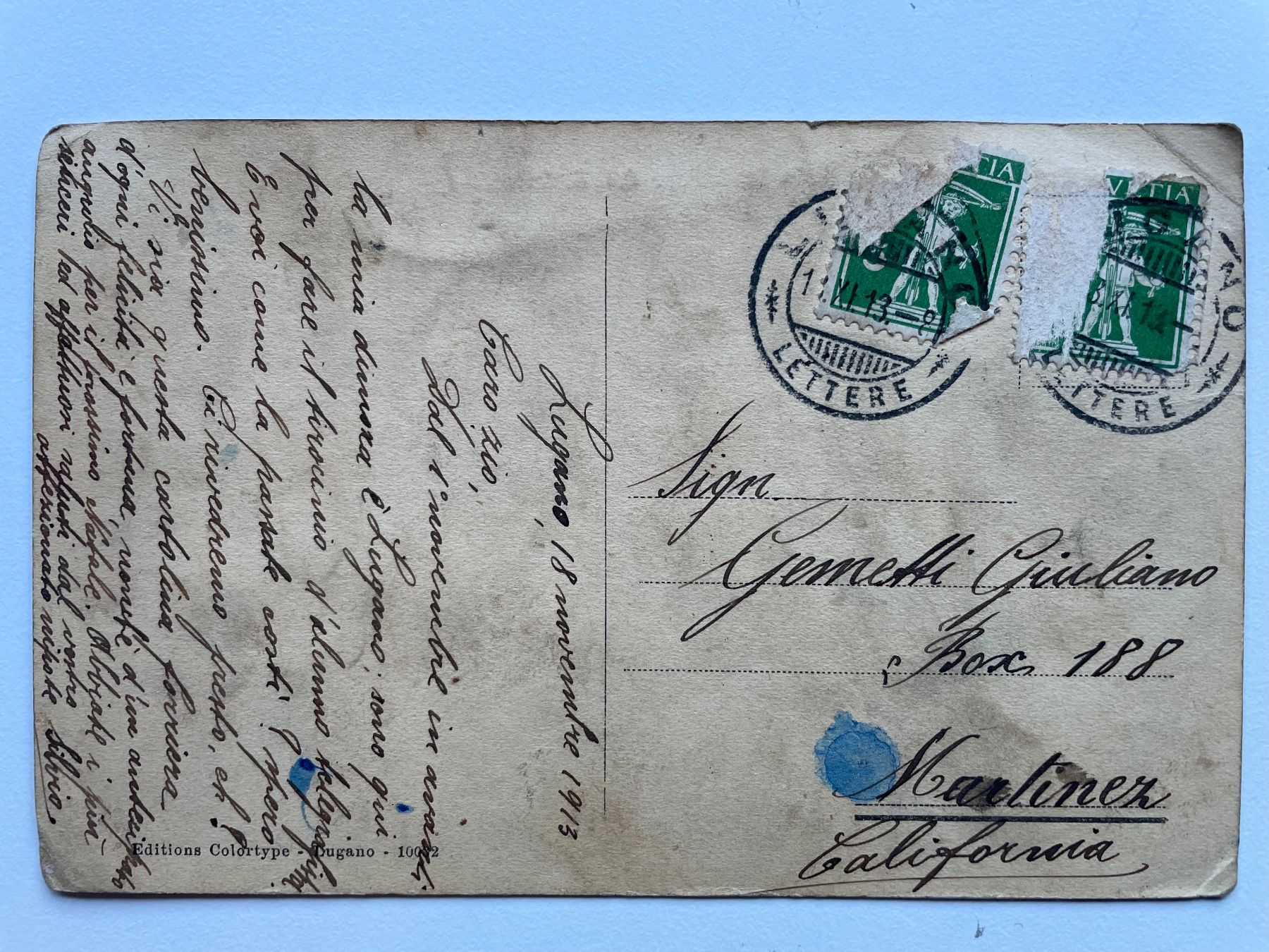 Cartoline postali: Lugano San Salvatore – Usato da Faido venduto da Luca555 1