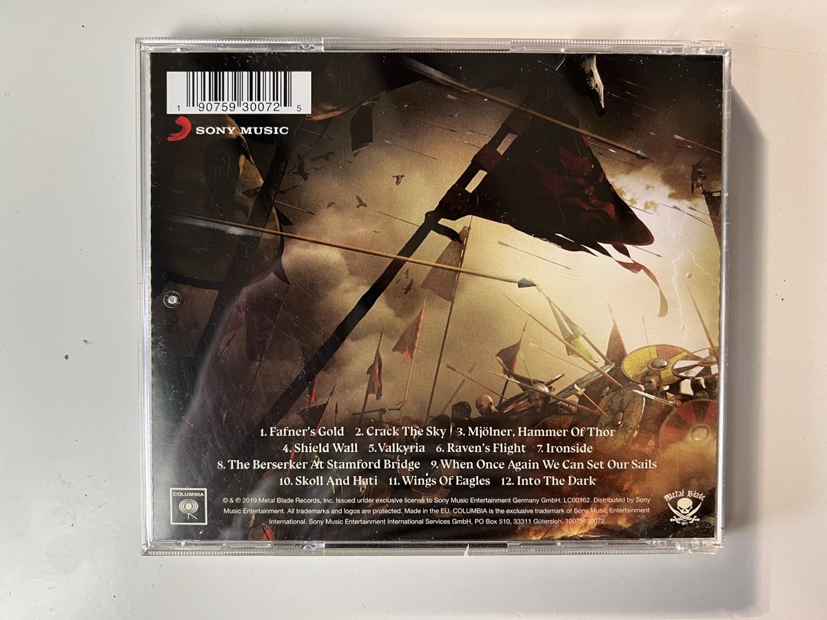 CD: Album Berseker du groupe Amon Amarth – Nuovo (secondo la descrizione) da Veyrier venduto da Fashionnista 2