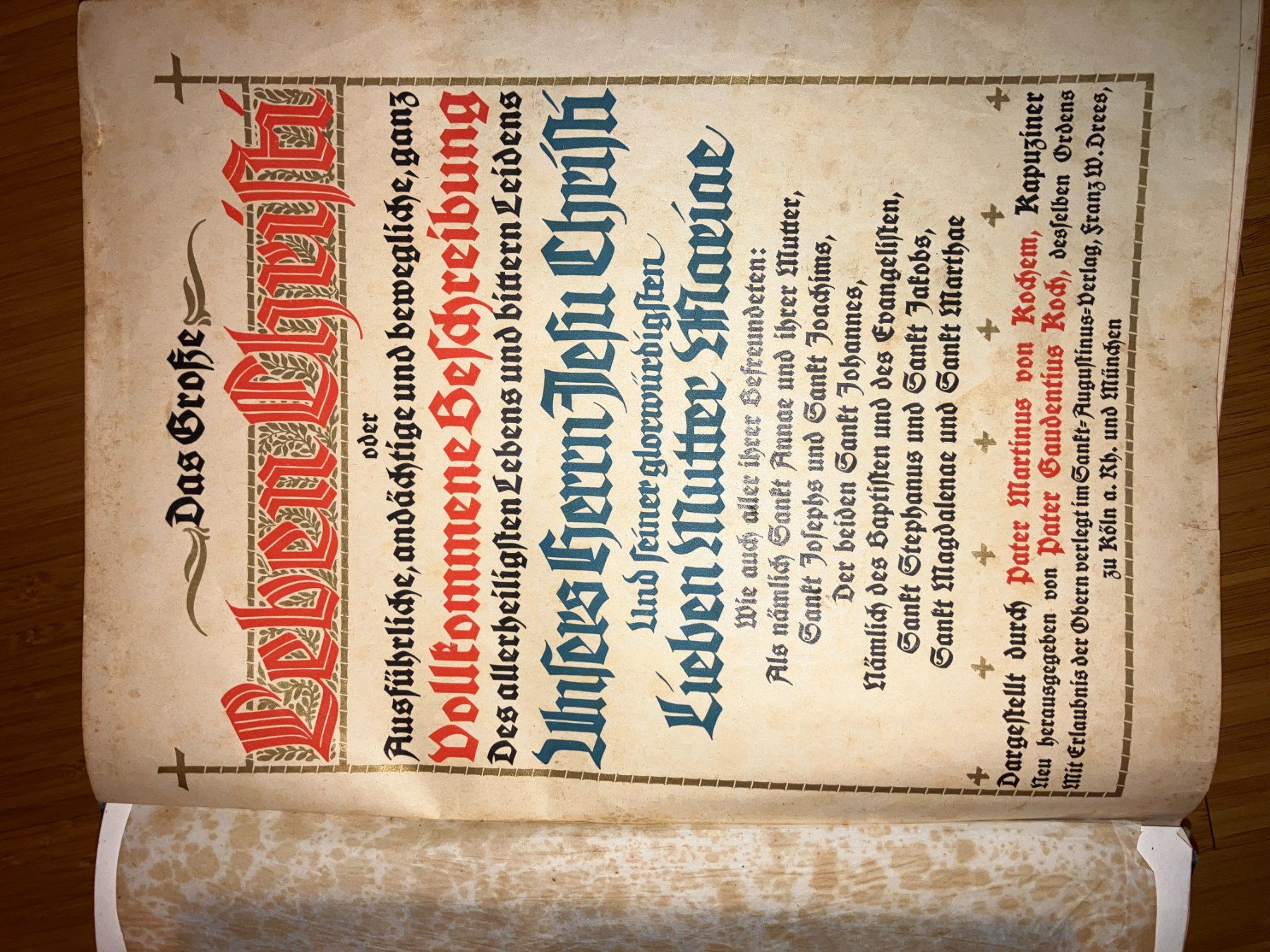 Libri: Antiquarisch 1912: Das grosse Leben Christi – Usato da Hochdorf venduto da Theilewa 4