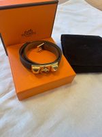 HERMES Rivale leather bracelet