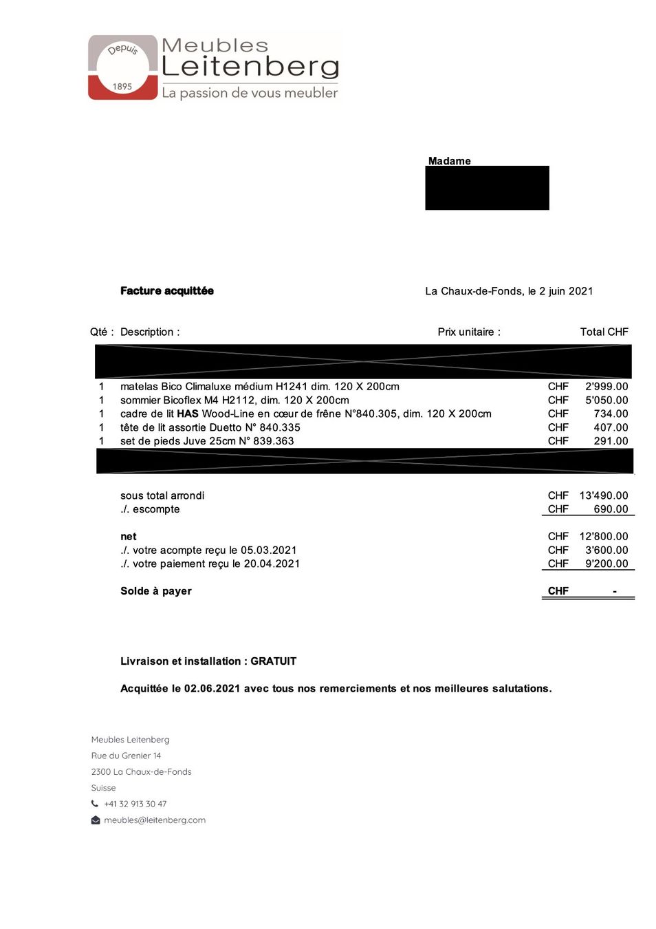 Hasena Letti: Elekrisches Bett HASENA lit électrique Bico-Flex – Usato da Cortaillod venduto da Stoeff06 9