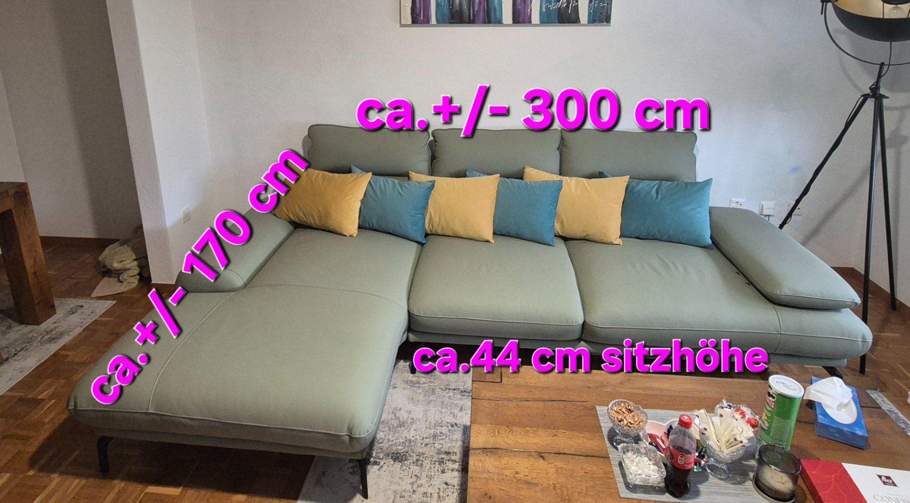 Conforama Divani: Ecksofa -Echtleder – Nuovo (secondo la descrizione) da Mellingen venduto da Loewe2006 4