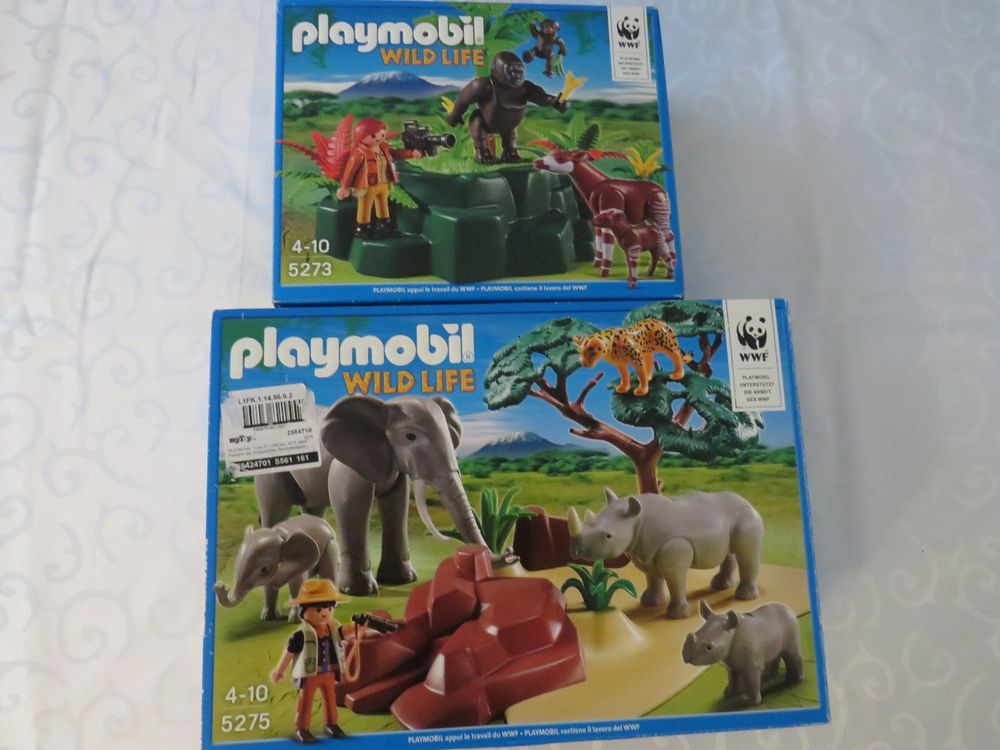 Playmobil Wild Life 5628 pas cher, Valisette Safari