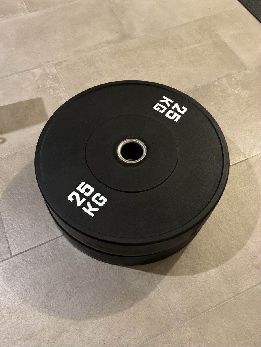 Manubri & Pesi: Langhantel Olympia mit 100kg Gewichten – Nuovo (secondo la descrizione) da Neerach venduto da irasan 2
