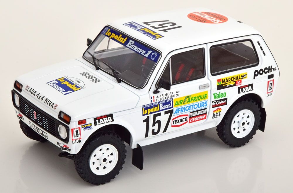 Miniature Lada Niva Dakar 1979 1/43 - Métal