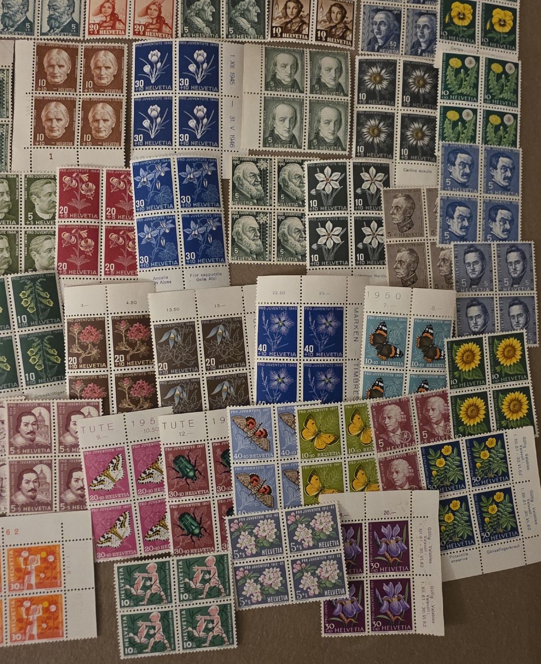 Tous les timbres: Pro juventute  – Neuf (Voir description) à Bern par Kocholo 4