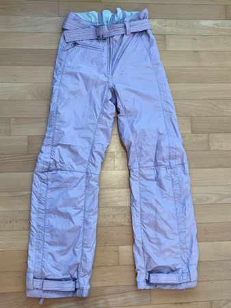 Pantaloni da sci vintage Jet Set (taglia 1) lilla