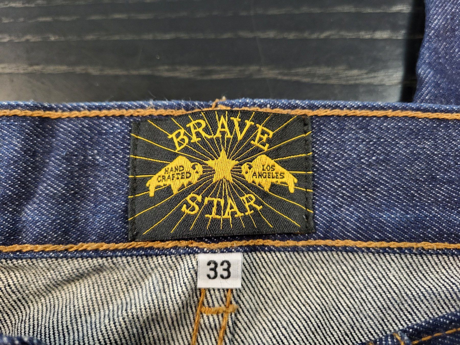 Jeans: BRAVE STAR Blue Selvage Denim Jeans – Nuovo (secondo la descrizione) da Kilchberg ZH venduto da Pihe05 4