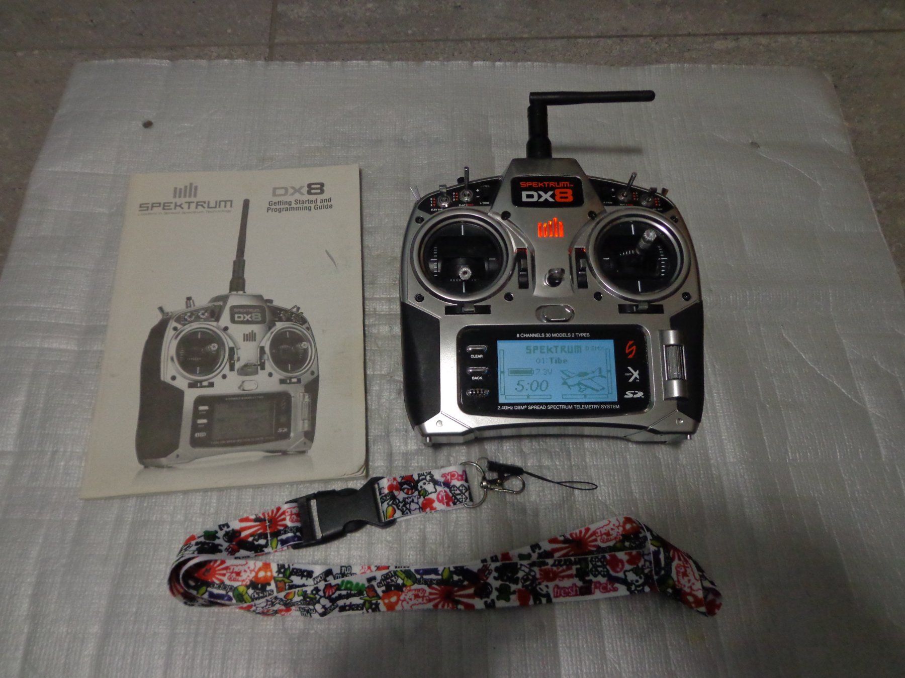 Spektrum Telecomando: Spektrum DX8  DSM2/DSMX – Usato da Camorino venduto da Dibi7