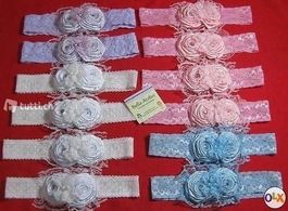 Baby Prinzessin Taufe Haarband