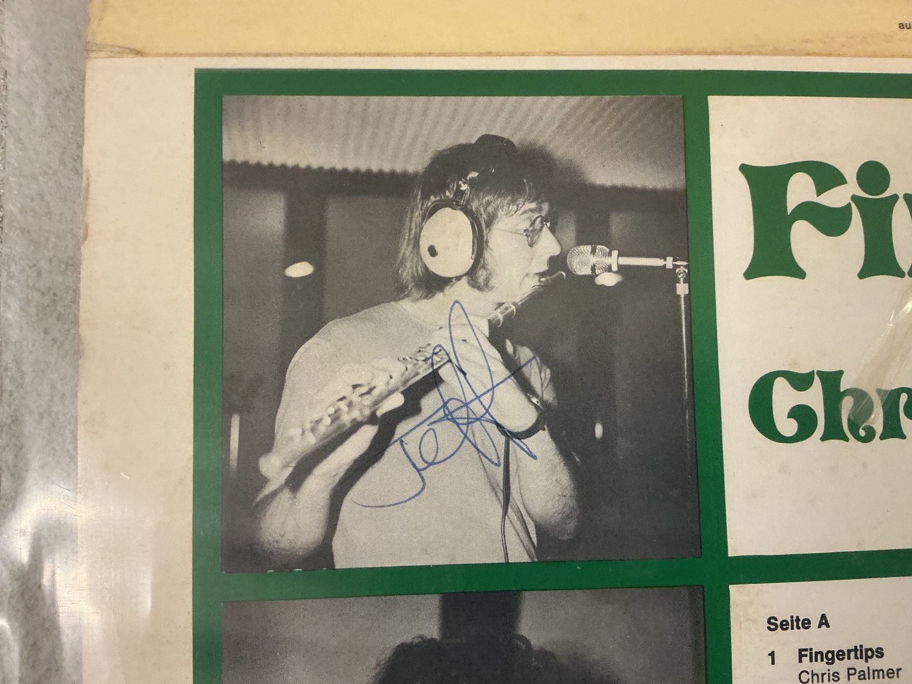 Dischi in vinile: Chris Palmer LP - Fingertips – Usato da Winterthur venduto da Tumko-Vinyl 2