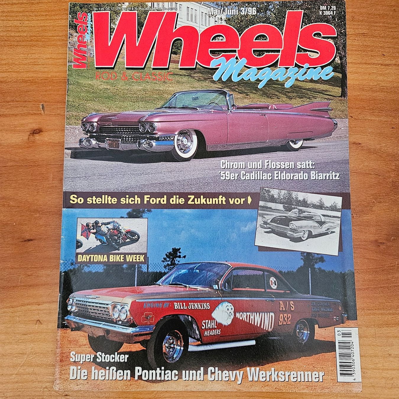 Riviste & Magazine: 4 Stück Wheels Magazine Rod & Classic1996 – Usato da St.Gallenkappel venduto da RocknSkull 2