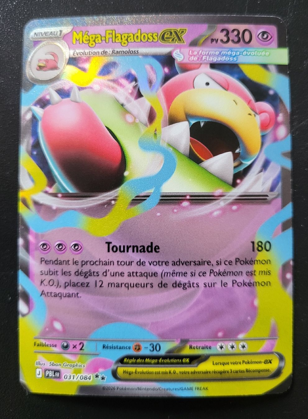 Pokémon Carte collezionabili: Mega flagadoss ex Nuit noire FR  – Nuovo (secondo la descrizione) da St-Sulpice VD venduto da cel_ysf7