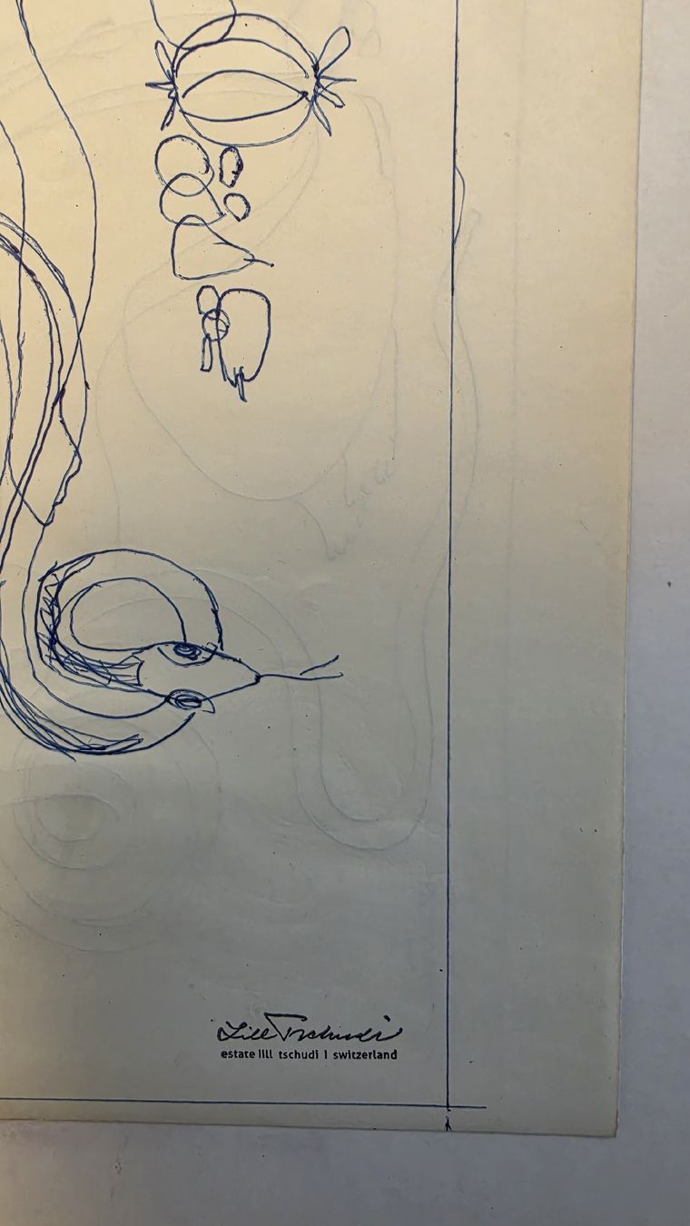 Dipinti: Lill Tschudi Original,  27cmx18cm – Usato da Emmenbrücke venduto da Kunstankaufverkauf 2