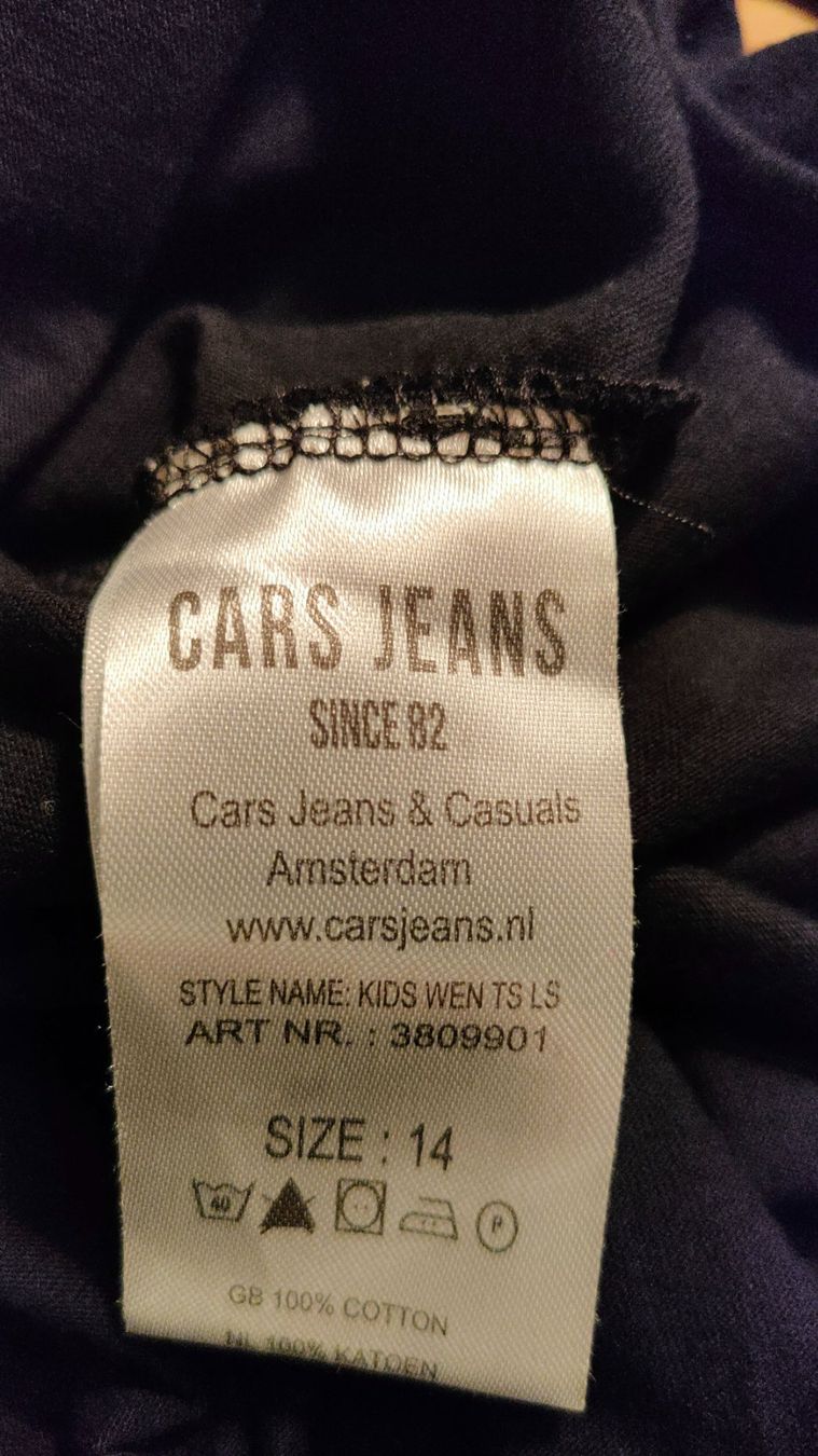 Maglioni & Felpe: Cars Jeans Langarmshirt 164 – Usato da Villmergen venduto da toptip1970 4