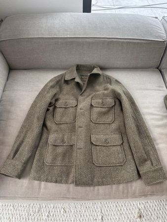 Pike Brothers Jacket / Overshirt - Olivgrün - Large