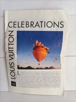 Magazine LVMH Louis Vuitton Célébrations Hiver 1988 (FR)