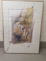 Abstrakte Kunst, mischtechnik, signiert