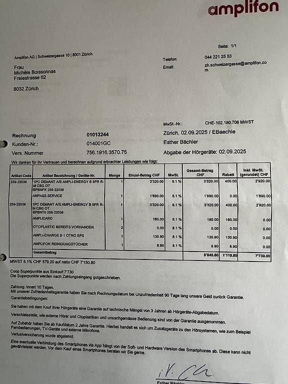 Amplifon Attrezzature mediche: Hörgerät von Amplifon – Usato da Zürich venduto da antoineb02 3