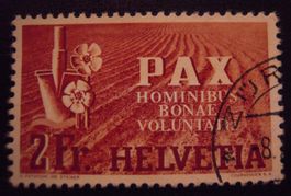 1945 Z 271 PAX 2 Fr. s. s. Stempel rechts