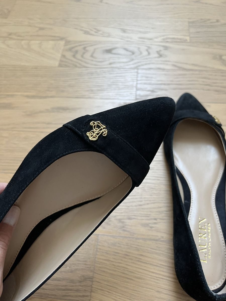 Ralph Lauren Scarpe da donna: Ralph Lauren Ballerinas schwarz - neu – Nuovo (secondo la descrizione) da Immensee venduto da Mandy49 1